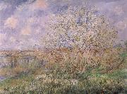 Claude Monet Springtime in Vetheuil Spain oil painting artist